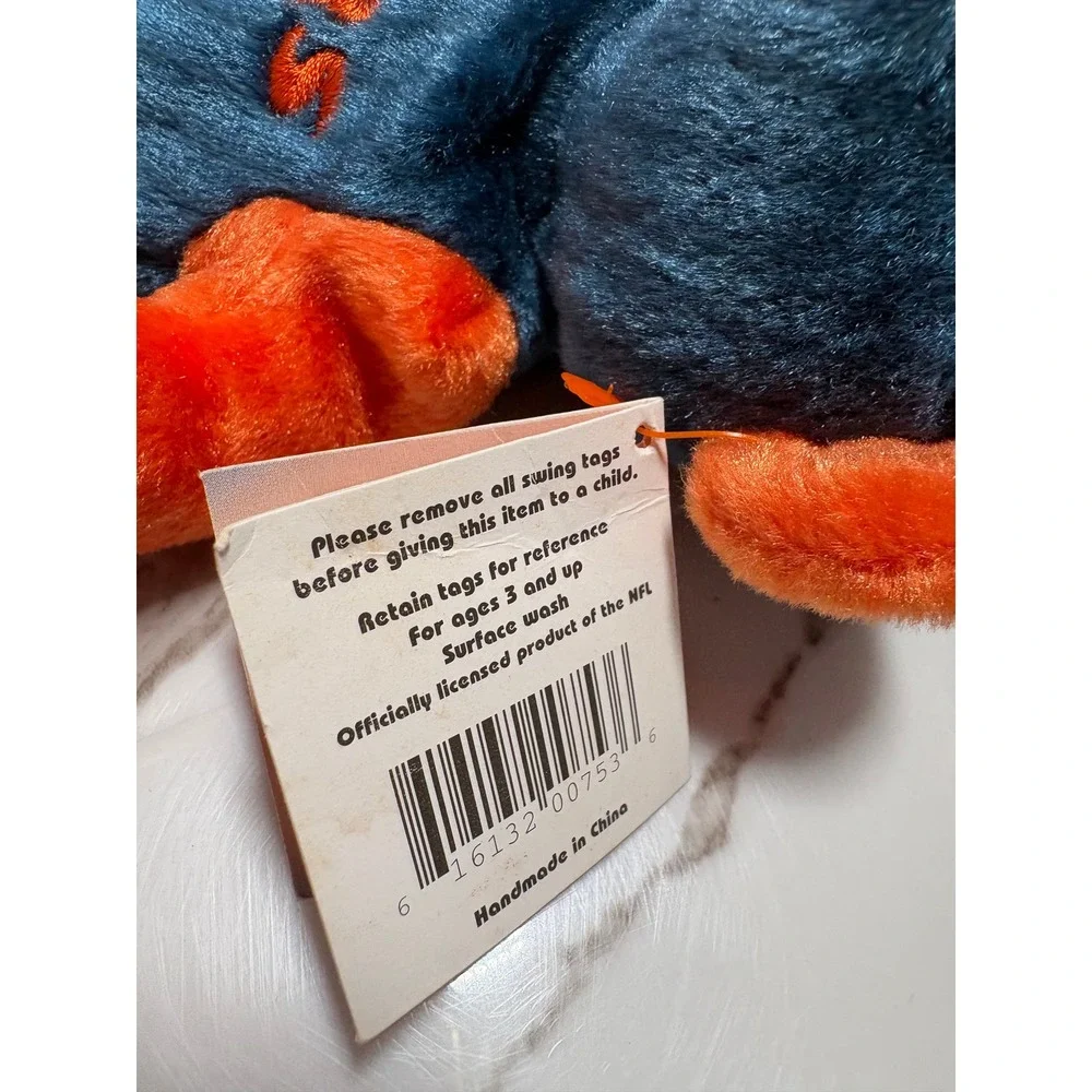Chicago Bears Salvino's NFL Team 2000 Bammers Plush Bear Navy Orange Collectible